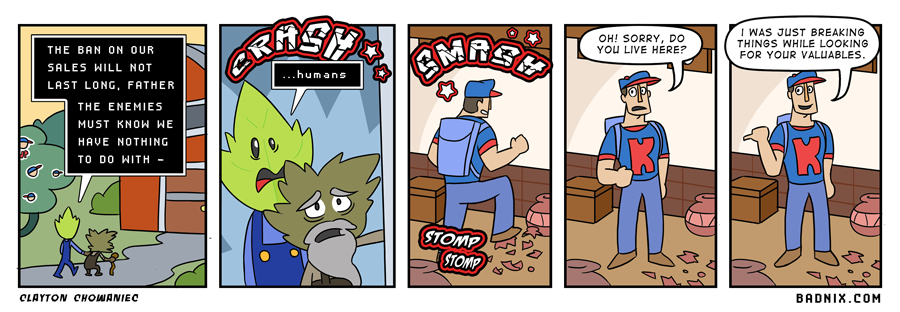 why do you guys have so many clay pots, anyway? must be for smashin