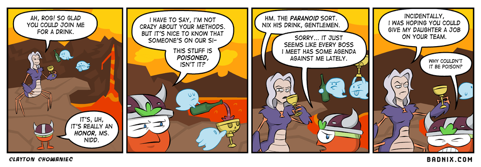 Luckily, Charolette employs Nixologists alongside her Mixologists